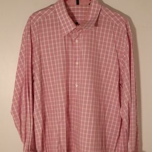 BEN SHERMAN SOHO Label Pink Checkers Shirt